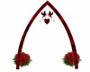 KQ Wedding Arch Red