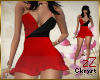 cK Mini Dress Red/Black