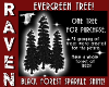 BLACK SPARKLE TREE!