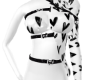 Vi Strap white heart top