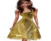 Hilda Gold Dress