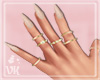 VK~Nude Nails/Gold