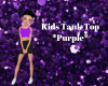 Kids Purple Tank Top