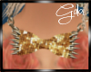 [G] Gold Spiked Bow