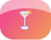Orange Cocktail Pixel