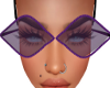 Purple Melissa Glasses