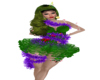 Purple Body Tinsel