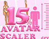 15% Avatar Scaler