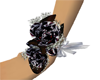 (IKY2) CORSAGE GOTH ROSE