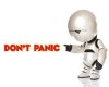 Don't Panic Robot Shirt