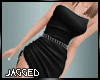 Black jewelled dress