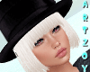 ! Black Hat+Angel Hair