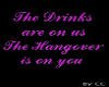 Neon Pink Bar Sign TP