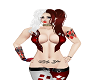 harley red and white