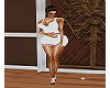 bm fancy white dress