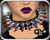 *k* Bloody spiked collar