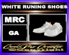 WHITE RUNING SHOES