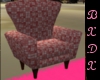 BD*Pink/White Feed Chair