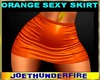 Orange Sexy Skirt