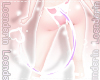 Loe~Tail Cow Lilac White