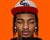 White Ch hat