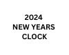 2024 NEW YEARS CLOCK