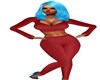 RED LEGGING OUTFIT