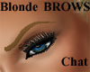 c]Blonde Eyebrows