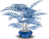 Blue Silver Potted Palm