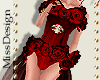 MD♛Queen Red Dress