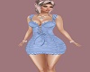 corset dress blue