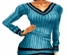 Long Blue Sweater (F)