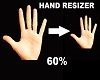 Hand resizer