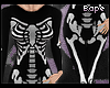 .:B Skeleton Bodysuit