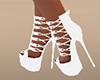 White Lace Up-R