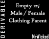 Empty M/F Clothing Base