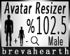 Avatar Scaler 102.5% M