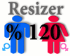Resizer 120% M/F