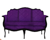Purple Quilted Sofa