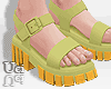 Kids Yellow Sandals