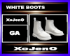 WHITE BOOTS
