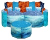 Fire and Ice cuddle sofa