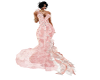 pink eligant dress