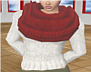 D.Red White Sweater