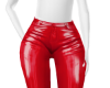 Red latex PVC jeans RL