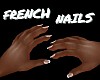 SMAL FRENCH NAILS WHITE