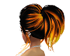 Balck and Gold Ponytail