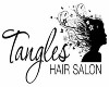 Tangles Hair Salon Sign2