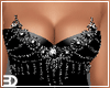 Black Gem Layer Gown