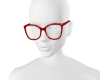 Hearts Glasses Red